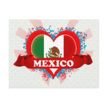 Vintage I Love Mexico Postcard