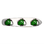 Vintage I Love Pakistan Skate Board