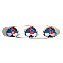 Vintage I Love Slovakia Skate Boards