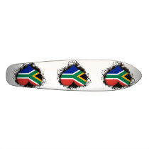 Vintage I Love South Africa Skateboards