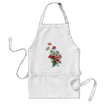 Vintage Icelandic Poppies Apron