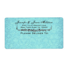 Vintage Illustrated Roses Labels