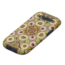 Vintage Illustration Flowers and Butterflies Galaxy S3 Case
