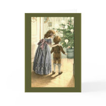 Vintage Illustration on Christmas Cards