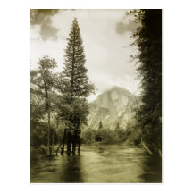 Vintage image of Yosemite National Park Post Cards