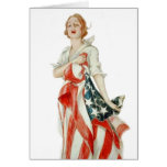 Vintage Independence Day Greetings Card