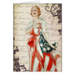 Vintage Independence Day Greetings Card