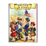 Vintage Independence Day Post Card