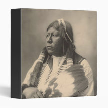Vintage indian : Chief Grant Richards, Tonkawa - Binders