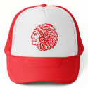Vintage Indian Head Logo Hat