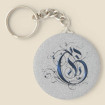 Vintage Initial G keychains