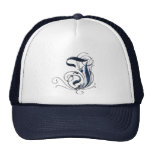 Vintage Initial I & J Trucker Hats