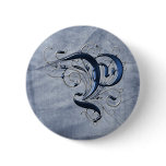 Vintage Initial P Pin