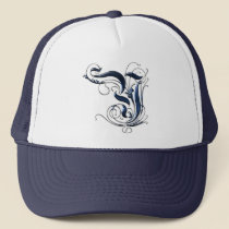 Vintage Initial Y hats
