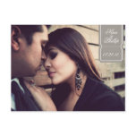 vintage inspired save the date postcard