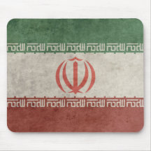 Vintage Iran Flag Mousepads