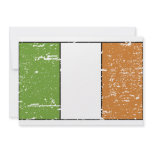 Vintage Ireland Flag invitations