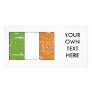 Vintage Ireland Flag Photo Card Template