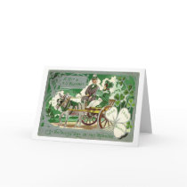 Vintage Irish Blarney St Patrick's Day Greeting Card