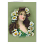 Vintage Irish Colleen Greeting Cards