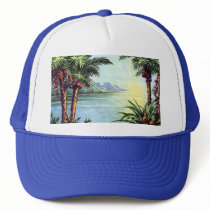 Vintage Island Cap Trucker Hats
