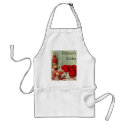 Vintage Italian Foods Ready for Cooking aprons