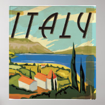 Vintage Italian Poster