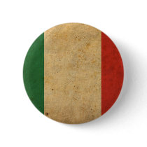 Vintage Italy Flag Button