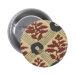 Vintage Japanese Floral Fabric 145 Buttons