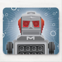 Vintage Japanese Robot Mousepad