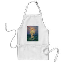 Vintage Jesus Christ Walking on Water Aprons