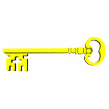Vintage Key Acrylic Cut Outs