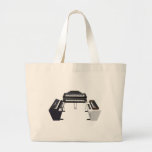 Vintage Keyboards: 3D Model: Tote Bag