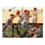 Vintage Kids Baseball Postcards