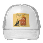 Vintage Kitten Milk Poster Hat