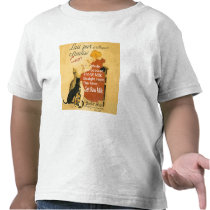 Vintage Kitten Milk Poster T-shirts