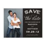 VINTAGE LABEL | SAVE THE DATE ANNOUNCEMENT POSTCARDS