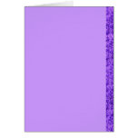 Vintage Lace Leaf Purple Greeting Cards