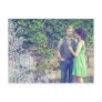 Vintage Lace Photo Save the Date Postcard