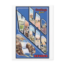Vintage Las Vegas Postcard