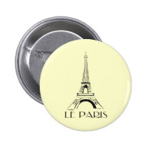vintage le paris buttons