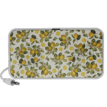 Vintage Lemons Notebook Speakers