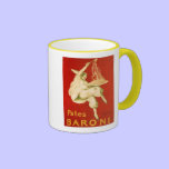Vintage  Leonetto Cappiello Italian pasta ad mugs