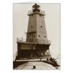 Vintage Lighthouse Photograph (22) Greeting Cards