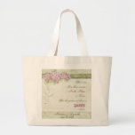 Vintage Lilac Hydrangea - Bride's Get Away Bag