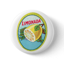 Vintage Limonada Label Buttons