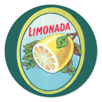 Vintage Limonada Label Stickers