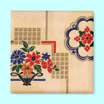 Vintage Linoleum Magnet magnets