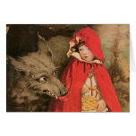 Vintage Little Red Riding Hood Jessie Wilcox Smith Card