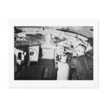 Vintage Locomotive Engineer Inside the Cab postcards